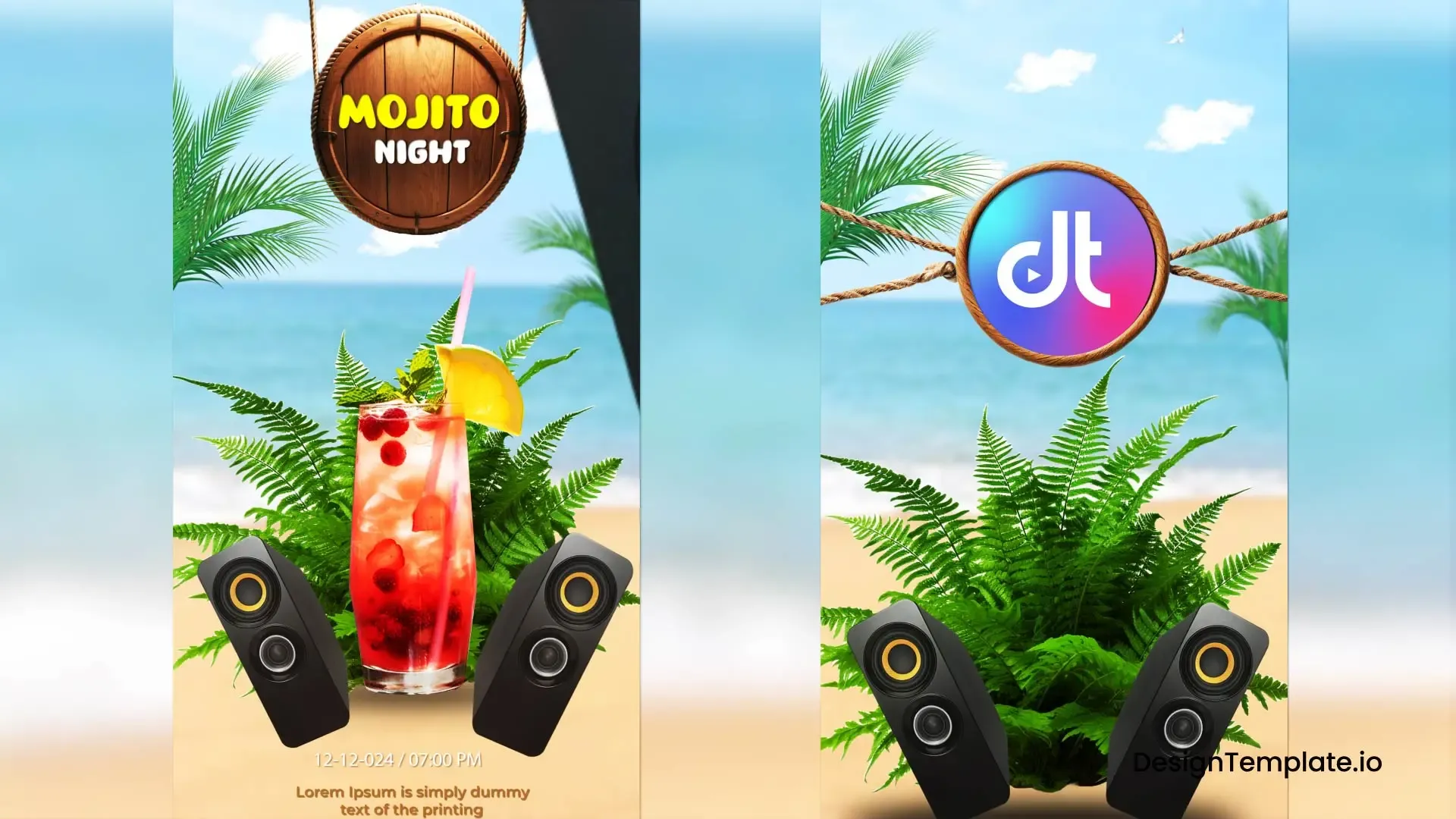 Mojito Party Flyer Instagram Story